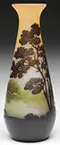 Galle, Scenic Cameo Vase