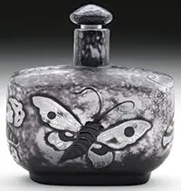 French Cameo Perfume Bottle by Galle, sold Jun 2013
