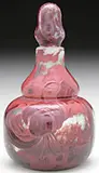 Galle, Wheel Carved Scent Bottle
