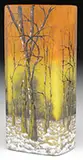 Daum, Winter Scene Vase
