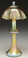 Candlestick Lamp by Tiffany Studios, sold Jun 2013