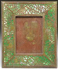 Pine Needle Frame by Tiffany Studios, sold Jun 2013
