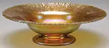 Tiffany Studios, Favrile Glass Bowl, Tiffany Favrile”