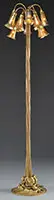 Tiffany Studios, 12-Light Lily Floor Lamp