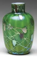 Alexander Joseph von Steuben, Millefiori Art Glass Vase