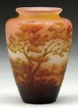 Galle, Scenic Cameo Vase