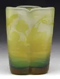 Galle, French Cameo Aquatic Vase