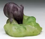 Pate De Verre Paperweight by Daum, sold Dec 2010