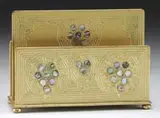 Abalone Letter Rack by Tiffany Studios, sold Dec 2010