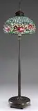 Peony Border Floor Lamp by Tiffany Studios, sold Dec 2010