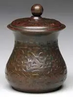 Grapevine Mucilage Pot by Tiffany Studios, sold Dec 2010