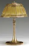 Linenfold Desk Lamp by Tiffany Studios, sold Dec 2010