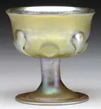 Applied Glass Sherbet by Tiffany Studios, sold Dec 2010