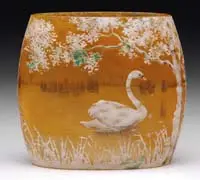 Swan Vase by Daum, sold Jun 2009