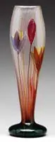 Marquetry Crocus Vase by Galle, sold Jun 2009