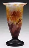 Daum, Wheel Carved Vase