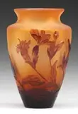 French Cameo Vase by Galle, sold Jun 2009