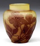 Cabinet Vase by Galle, sold Jun 2009