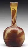 Banjo Vase by Galle, sold Jun 2009