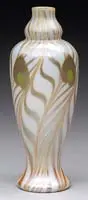 Peacock Eye Vase by Alexander Joseph von Steuben, sold Jun 2009