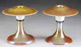 Mushroom Style Candlesticks by Alexander Joseph von Steuben, sold Jun 2009