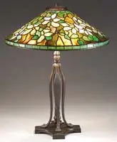 Clematis Table Lamp by Tiffany Studios, sold Jun 2009