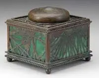 Pine Needle Inkwell by Tiffany Studios, sold Jun 2009