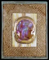 Turtleback Tile in Frame by Tiffany Studios, sold Jun 2009