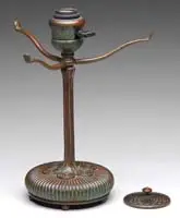 Bronze Base by Tiffany Studios, sold Jun 2009
