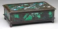 Grapevine Cigarette Box by Tiffany Studios, sold Jun 2009