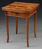Galle, Marquetry Card Table