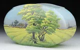 Farm Scene Vase by Daum, sold Nov 2015