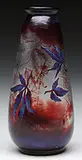 Galle, Spider Web Cameo Vase