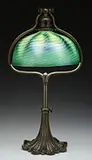 Damascene Adjustable Desk Lamp by Tiffany Studios, Favrile”, sold Nov 2015