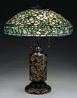 Tiffany Studios, Dogwood Table Lamp