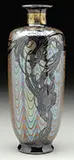 Loetz, Silver Overlay Vase