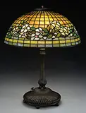 Dogwood Band Table Lamp by Tiffany Studios, sold Nov 2015