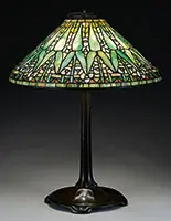 Arrowroot Table Lamp by Tiffany Studios, sold Nov 2015