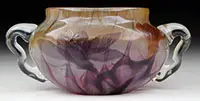 Marquetry Sugar Bowl by Galle, sold Nov 2015