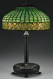 Greek Key Table Lamp by Tiffany Studios, sold Nov 2015