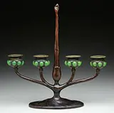 Candelabra by Tiffany Studios, sold Nov 2015