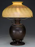 Damascene Table Lamp by Tiffany Studios, sold Nov 2015