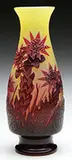 Floral Cameo Vase by Galle, sold Nov 2015
