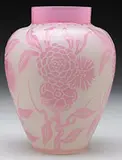 Acid Cutback Vase by Alexander Joseph von Steuben, sold Nov 2015