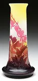 Bleeding Heart Cameo Vase by Galle, sold Nov 2015