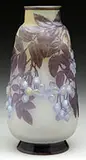 Mold-Blown Berry Vase by Galle, sold Nov 2015