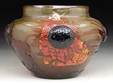 Cameo and Applied Vase by Galle, sold Nov 2015