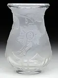 Acid Cut Back Vase by Alexander Joseph von Steuben, sold Nov 2015