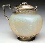 Cameo Glass Creamer by Daum, sold Nov 2015