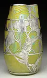 Loetz, Phaenomen Silver Overlay Vase